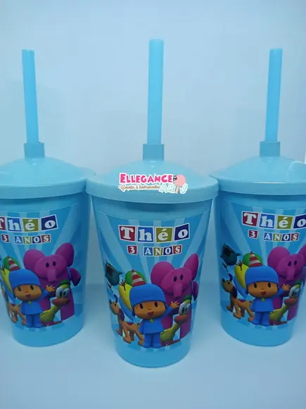 Copo Twister 400ml Pocoyo
