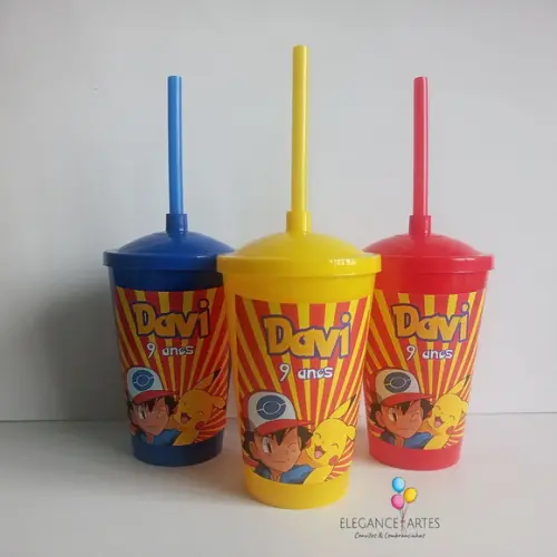 Copo Twister 400ml Pokemon
