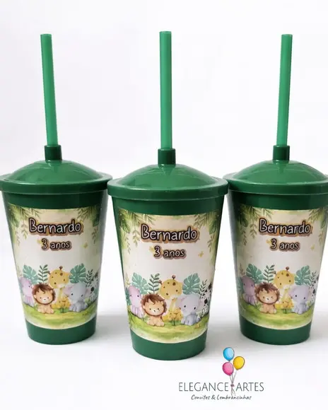 Copo Twister 400ml Safari