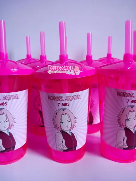 Copo Twister 400ml Sakura Naruto