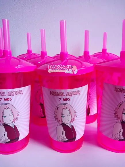 Copo Twister 400ml Sakura Naruto