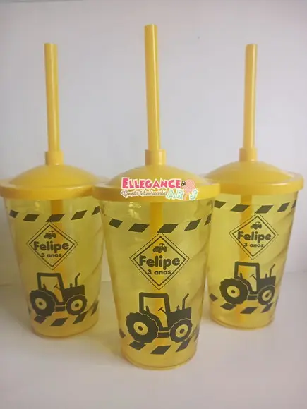Copo Twister 400ml Trator