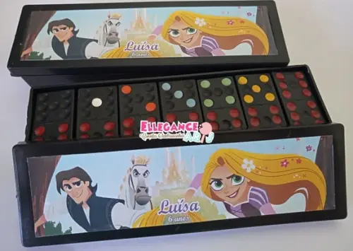 Dominó Enrolados Rapunzel