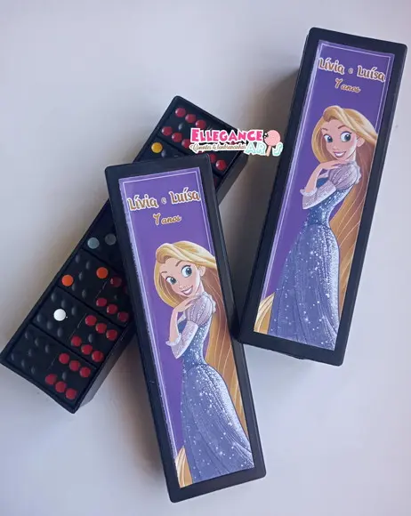 Dominó Enrolados Rapunzel