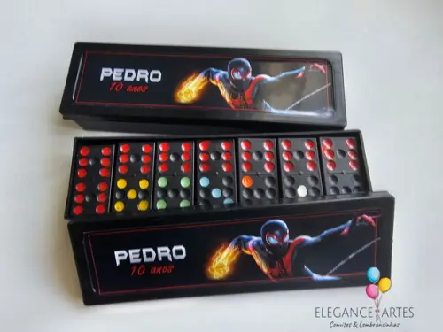 Dominó Homem Aranha Miles Morales