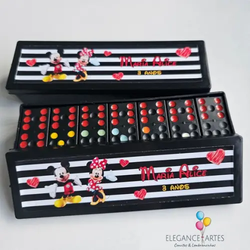 Dominó Mickey e Minnie