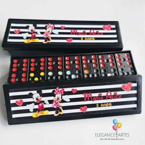 Dominó Mickey e Minnie