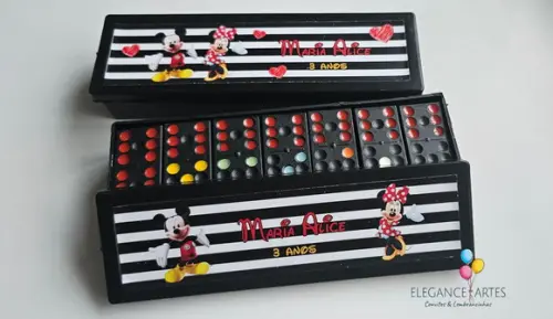 Dominó Mickey e Minnie