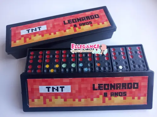 Dominó Minecraft Tnt
