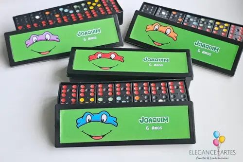 Dominó Tartarugas Ninjas