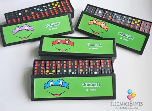 Dominó Tartarugas Ninjas
