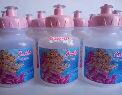 Garrafinha Squeeze Barbie