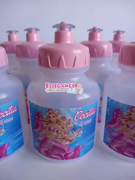 Garrafinha Squeeze Barbie