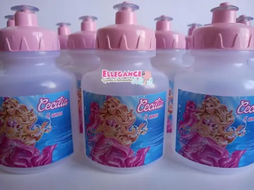 Garrafinha Squeeze Barbie