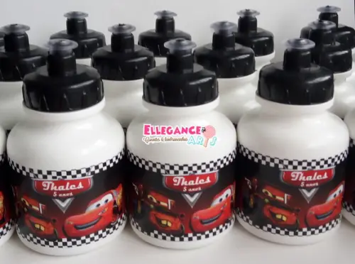 Garrafinha Squeeze Carros