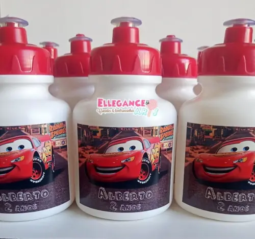 Garrafinha Squeeze Carros