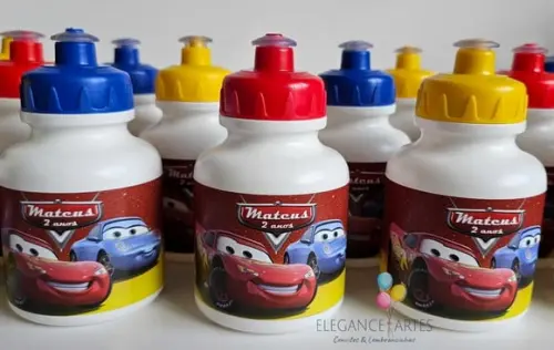 Garrafinha Squeeze Carros