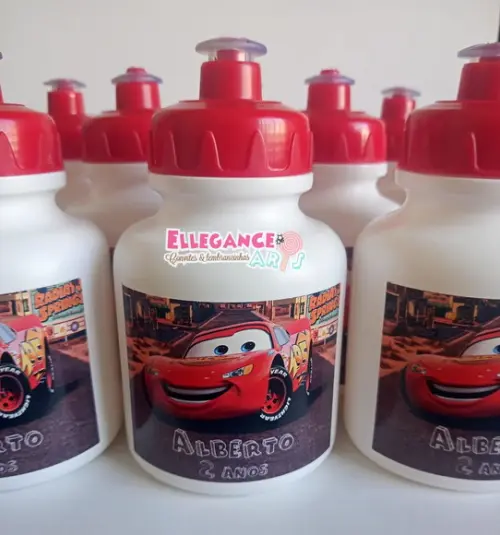 Garrafinha Squeeze Carros