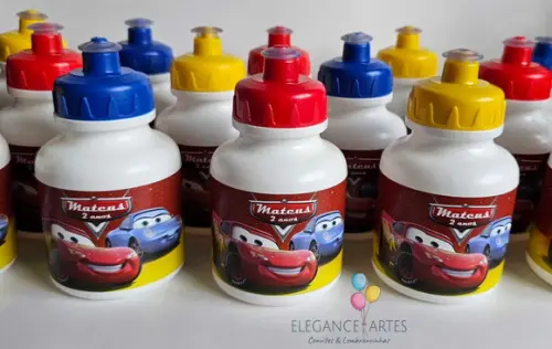 Garrafinha Squeeze Carros