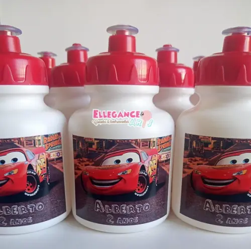 Garrafinha Squeeze Carros