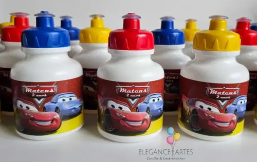 Garrafinha Squeeze Carros