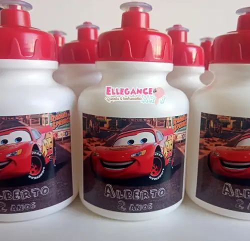 Garrafinha Squeeze Carros