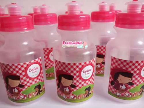 Garrafinha Squeeze Chapeuzinho Vermelho