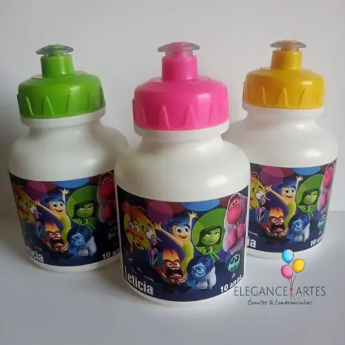 Garrafinha Squeeze Divertida Mente