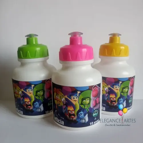 Garrafinha Squeeze Divertida Mente