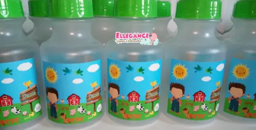 Garrafinha Squeeze Fazendinha
