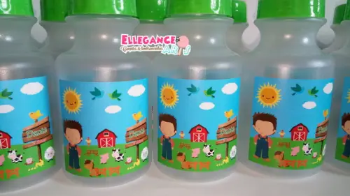 Garrafinha Squeeze Fazendinha