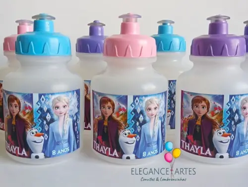 Garrafinha Squeeze Frozen 2