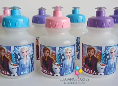 Garrafinha Squeeze Frozen 2