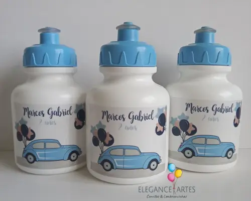 Garrafinha Squeeze Fusca - 300ml