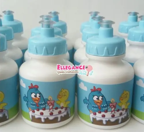 Garrafinha Squeeze Galinha Pintadinha
