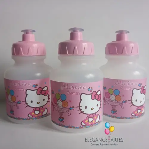 Garrafinha Squeeze Hello Kitty
