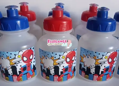 Garrafinha Squeeze Homem Aranha