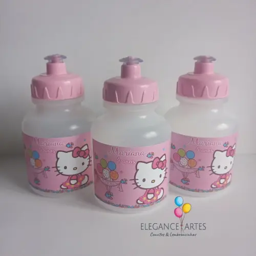 Garrafinha Squeeze Hello Kitty