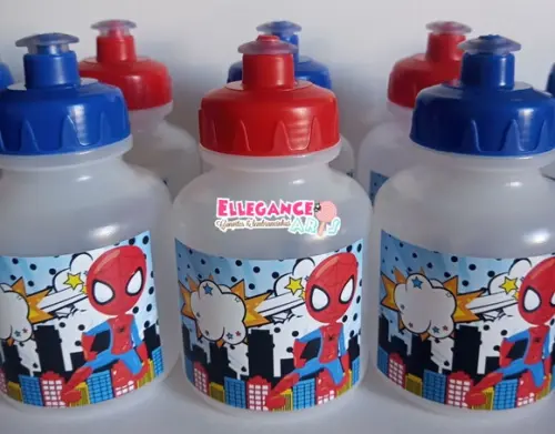Garrafinha Squeeze Homem Aranha