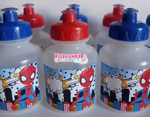 Garrafinha Squeeze Homem Aranha