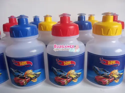 Garrafinha Squeeze Hot Wheels