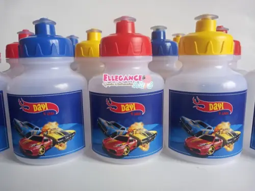 Garrafinha Squeeze Hot Wheels