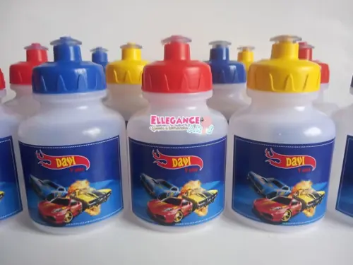 Garrafinha Squeeze Hot Wheels
