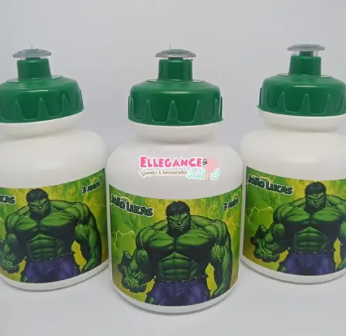 Garrafinha Squeeze Hulk