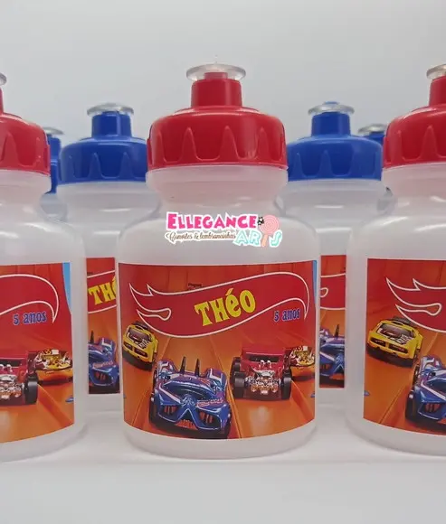 Garrafinha Squeeze Hot Wheels