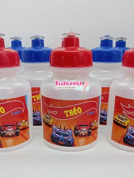 Garrafinha Squeeze Hot Wheels