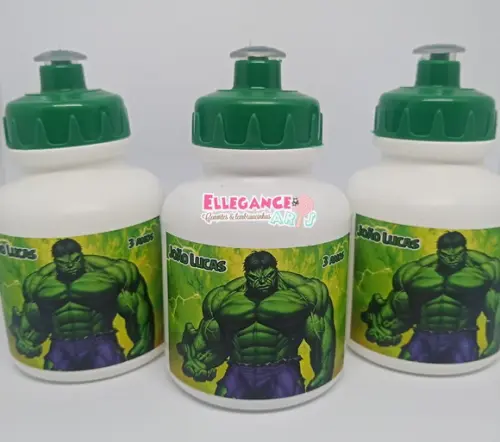 Garrafinha Squeeze Hulk