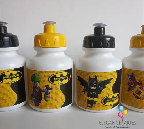 Garrafinha Squeeze Lego Batman