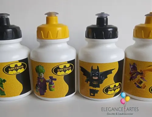 Garrafinha Squeeze Lego Batman