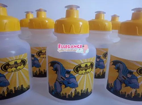 Garrafinha Squeeze Lembrancinha Batman
